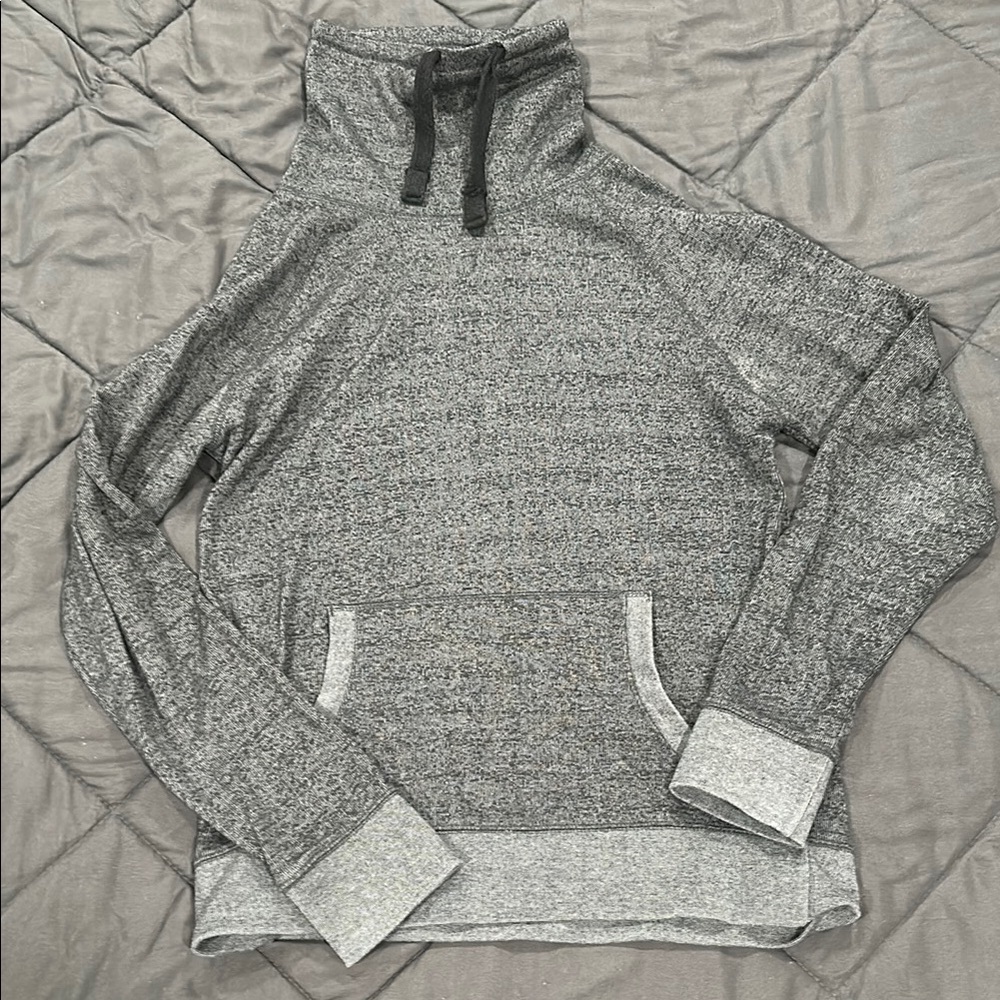 Express Gray Turtleneck Sweater
